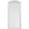 Ekena Millwork Arch Top Surface Mount PVC Gable Vent: Non-Functional, w/2"W x 1-1/2"P Brickmould Frame, 20"W x 40"H GVPAR20X4002SN - alternate 1